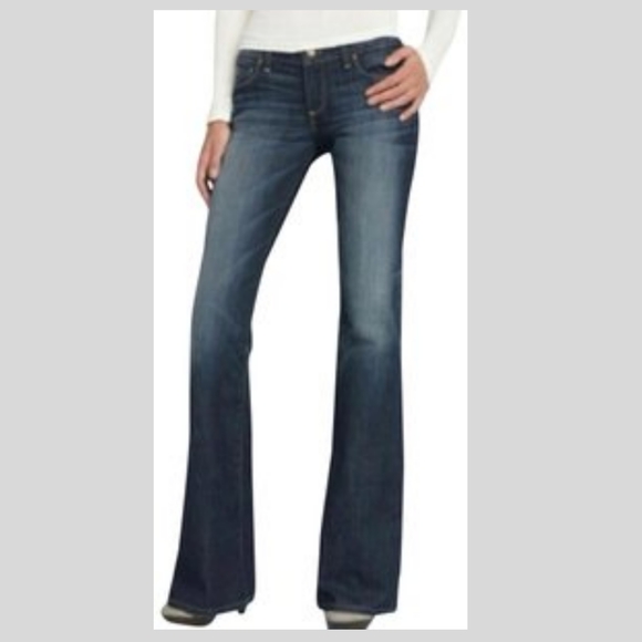 petite low rise bootcut jeans